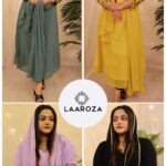 GEORGETTE HANDWORKED A-LINE KURTHI WITH SHAWL