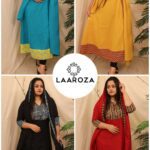 RAYON HANDWORKED KURTI WITH SHAWL
