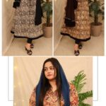 KALAMKARI KURTI WITH SHAWL